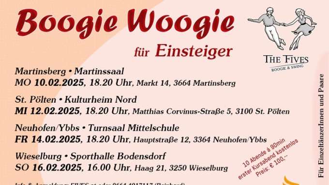 Boogie Woogie für Einsteiger